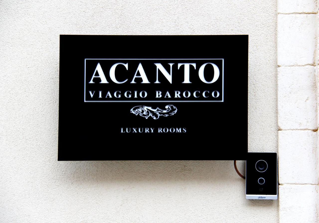 Acanto -Viaggio Barocco Рагуза Экстерьер фото